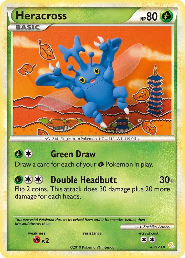 Image for Heracross (43/123) - Pokemon