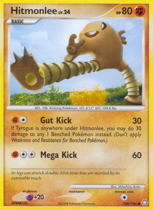 Image for Hitmonlee (100/146) - Pokemon
