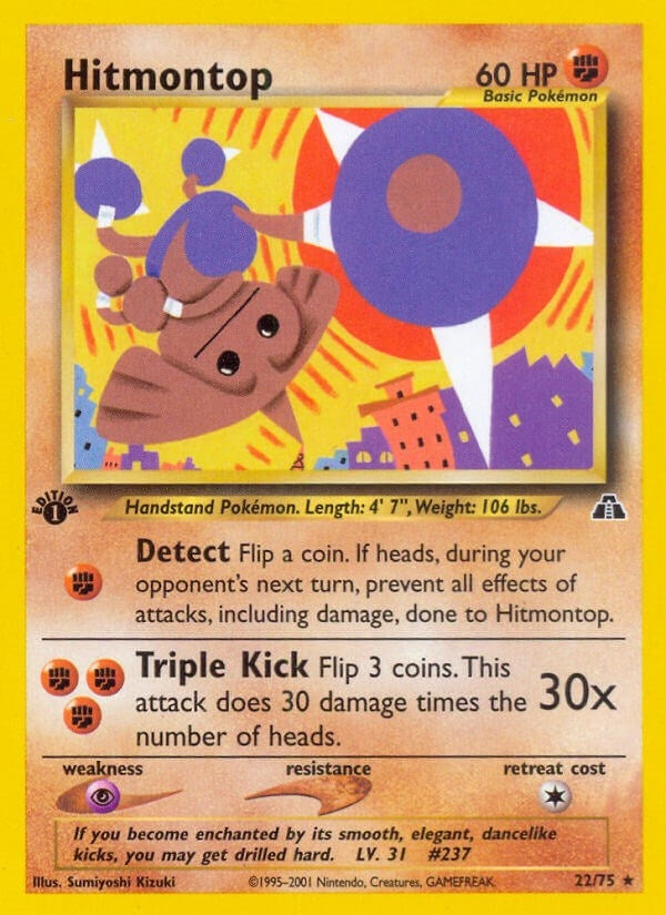 Image for Hitmontop (22) (22/75) - Pokemon