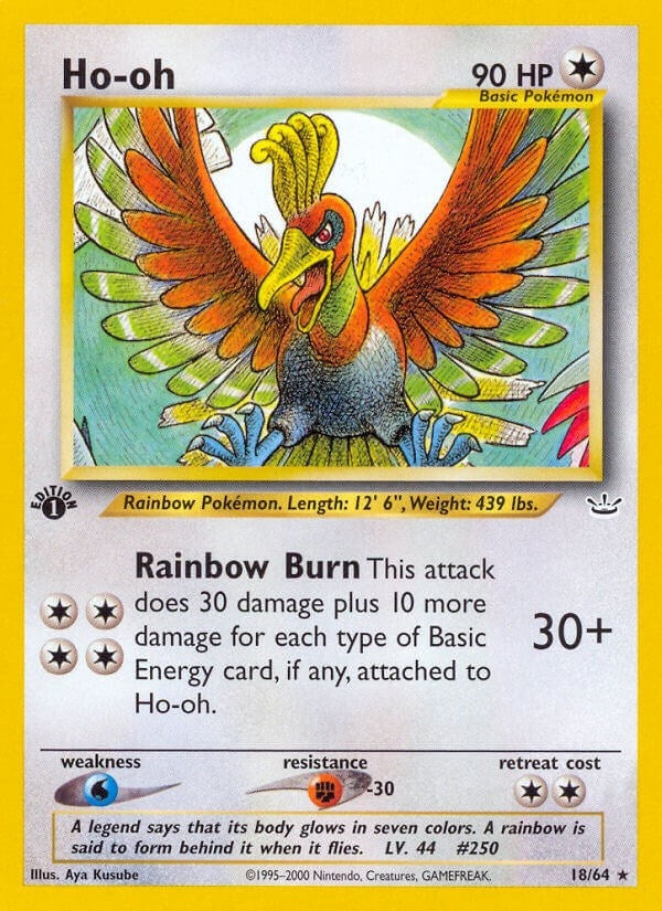 Image for Ho-oh (18) (18/64) - Pokemon