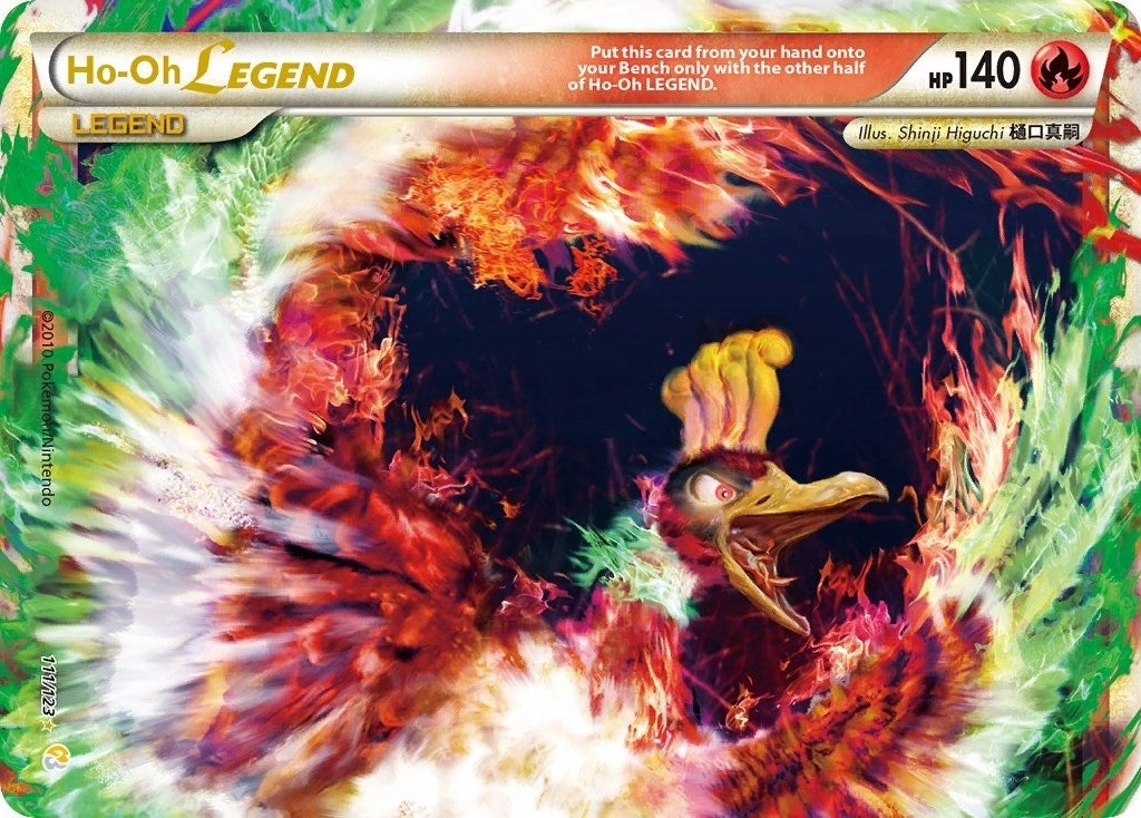 Image for Ho-Oh Legend (Top) (111/123) - Pokemon