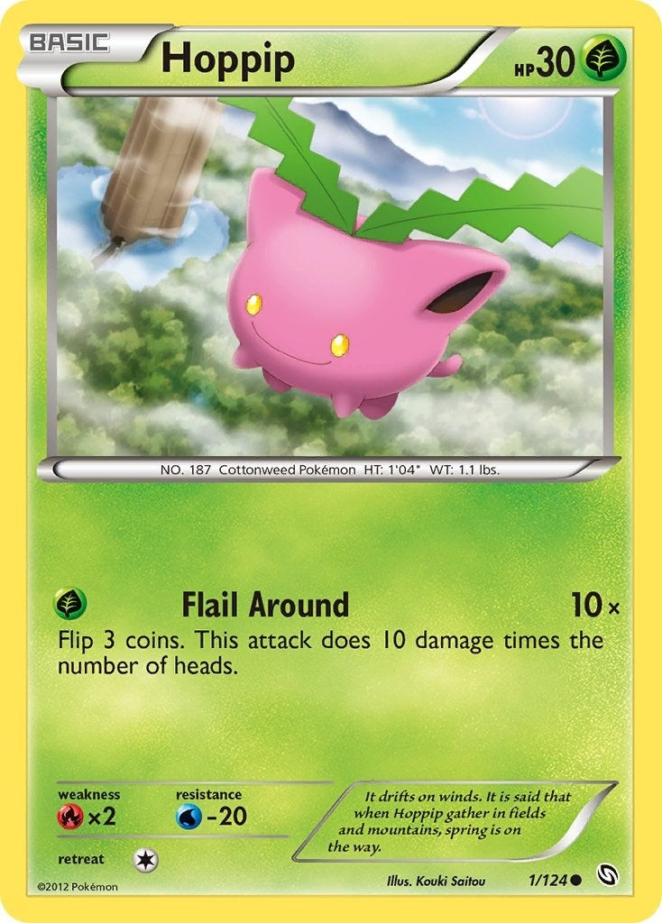 Image for Hoppip (1/124) - Pokemon