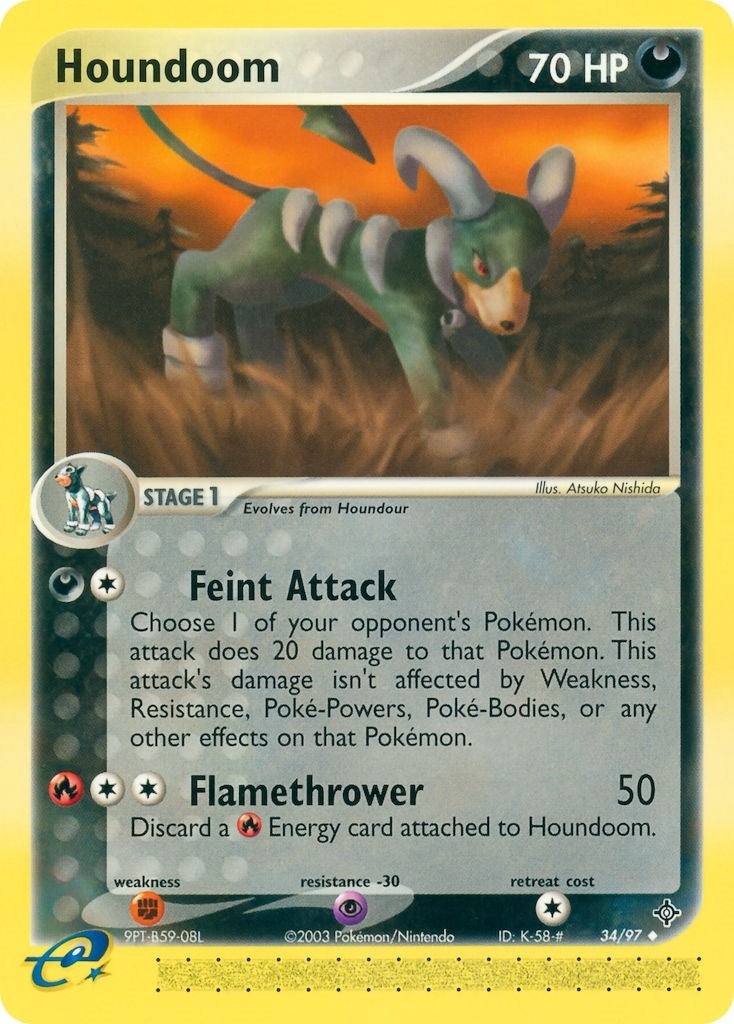 Image for Houndoom (34/97) - Pokemon