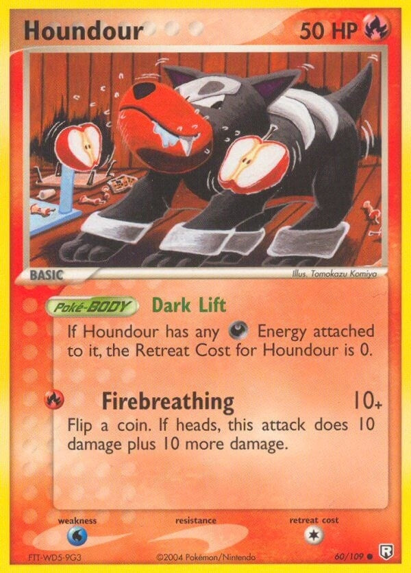 Image for Houndour (60/109) - Pokemon