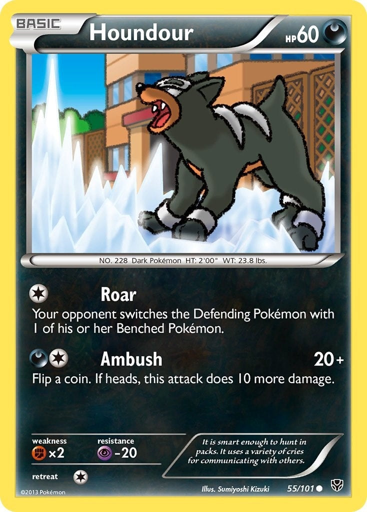 Image for Houndour (55/101) - Pokemon