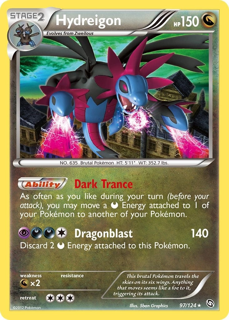 Image for Hydreigon (97) (97/124) - Pokemon