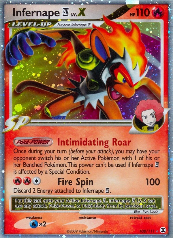Image for Infernape E4 Lv.X (108/111) - Pokemon