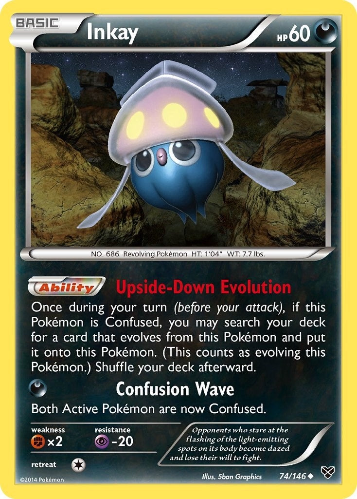 Image for Inkay (74) (74/146) - Pokemon