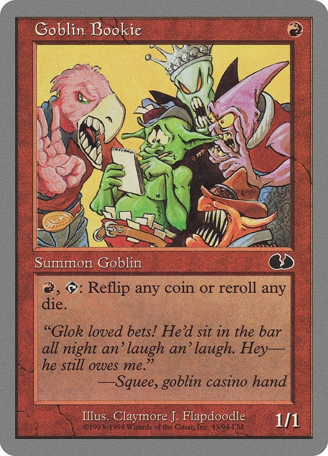 Image for Goblin Bookie (43) - Magic: The Gathering