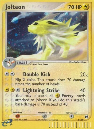 Image for Jolteon (6/100) - Pokemon
