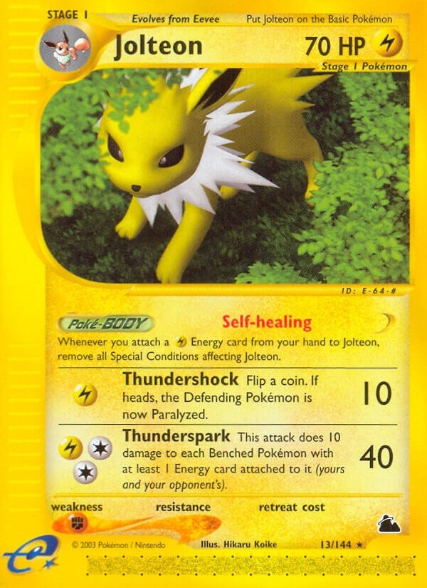 Image for Jolteon (13) (013/144) - Pokemon