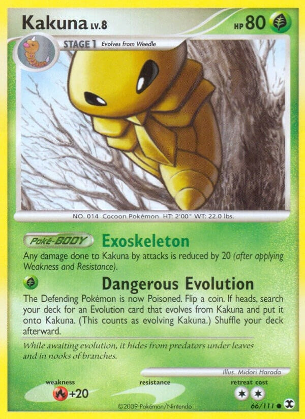 Image for Kakuna (66/111) - Pokemon