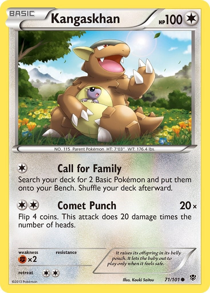 Image for Kangaskhan (71/101) - Pokemon