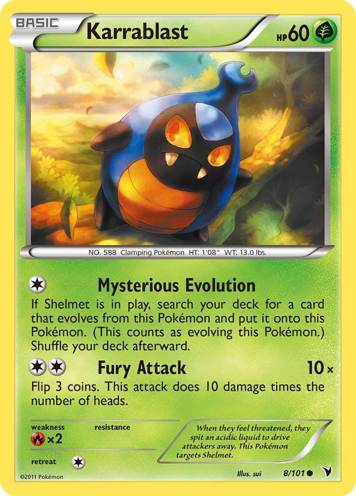 Image for Karrablast (8/101) - Pokemon