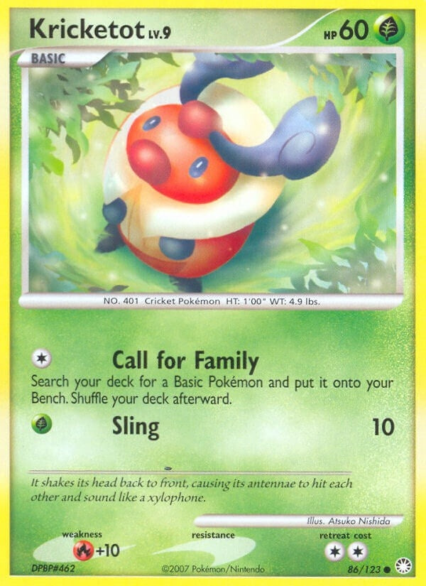 Image for Kricketot (86/123) - Pokemon