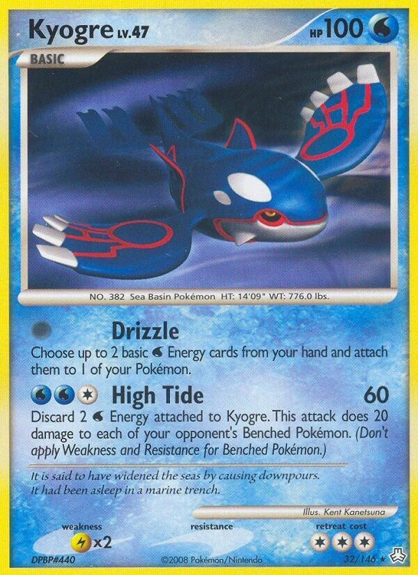 Image for Kyogre (032/146) - Pokemon