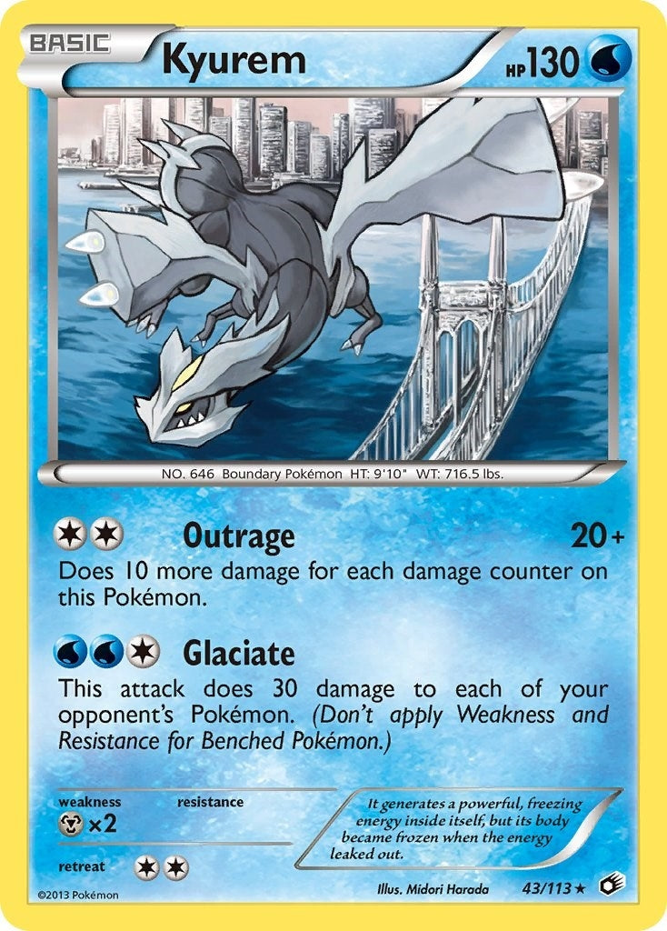 Image for Kyurem (43/113) - Pokemon