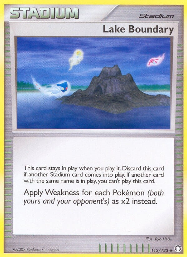 Image for Lake Boundary (112/123) - Pokemon