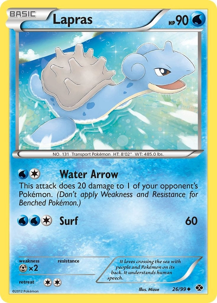 Image for Lapras (26) (26/99) - Pokemon