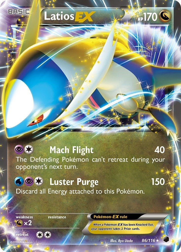 Image for Latios EX (86/116) - Pokemon