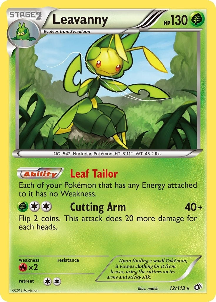 Image for Leavanny (12/113) - Pokemon