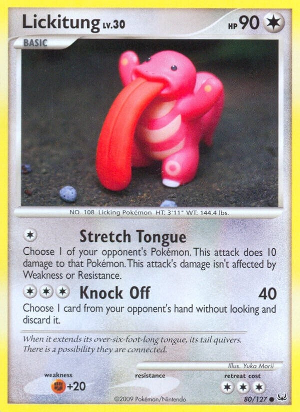 Image for Lickitung (80/127) - Pokemon