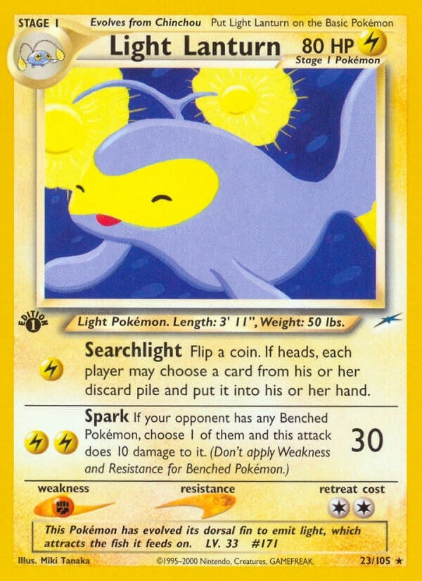 Image for Light Lanturn (023/105) - Pokemon