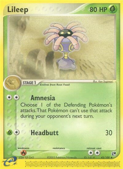 Image for Lileep (43/100) - Pokemon