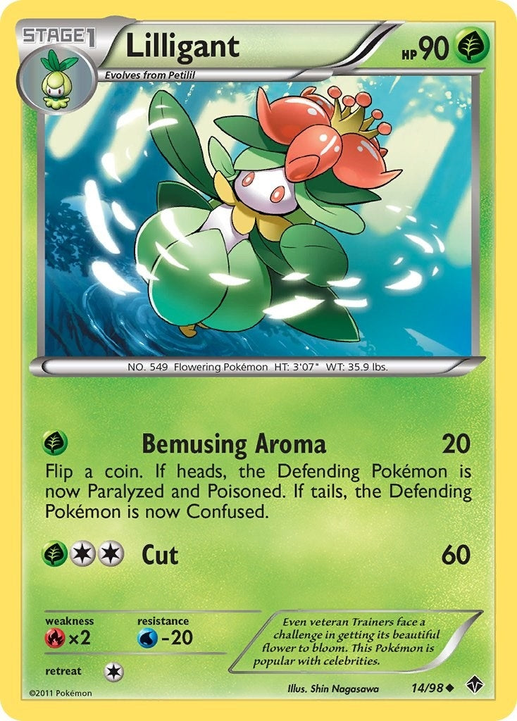 Image for Lilligant (14/98) - Pokemon