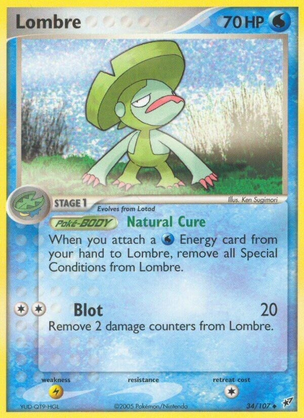 Image for Lombre (34/107) - Pokemon