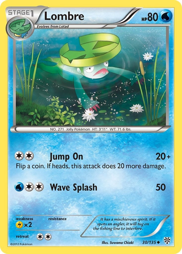 Image for Lombre (30/135) - Pokemon