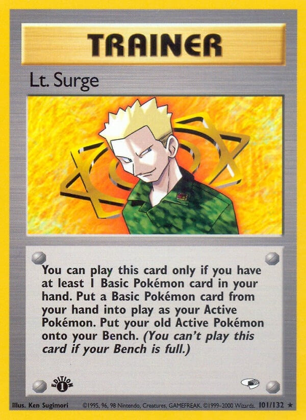 Image for Lt. Surge (101) (101/132) - Pokemon