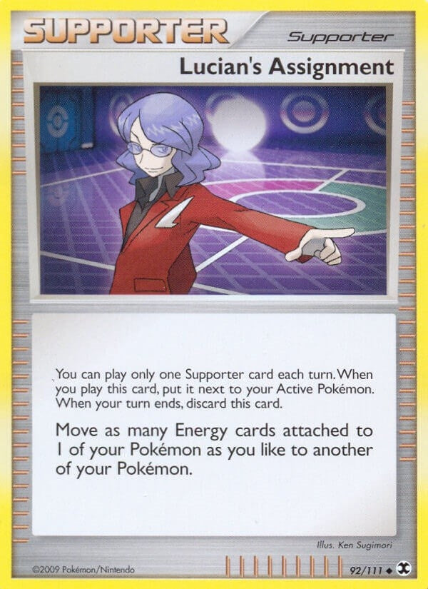 Image for Lucian's Assignment (92/111) - Pokemon