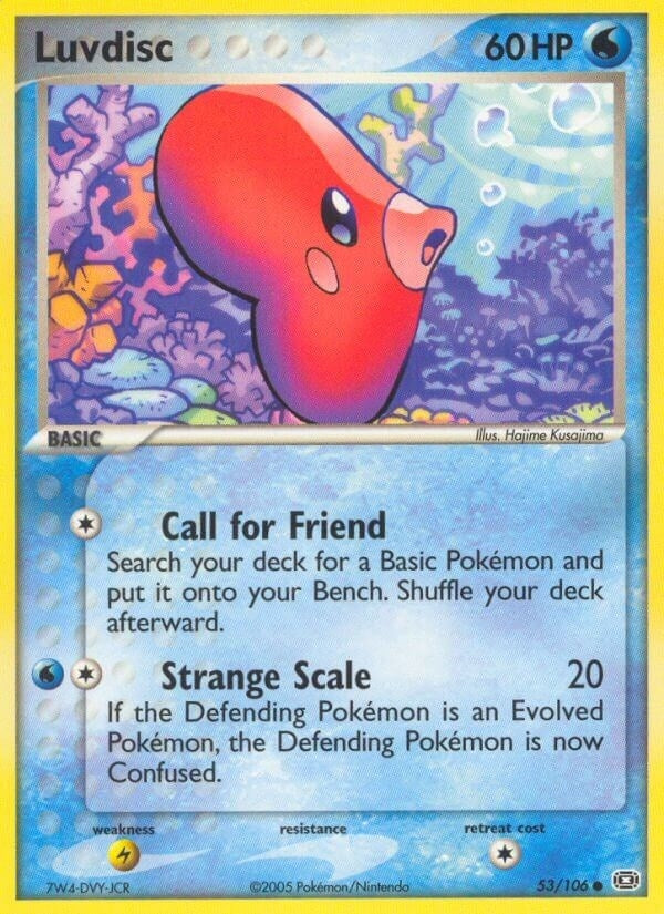 Image for Luvdisc (53/106) - Pokemon