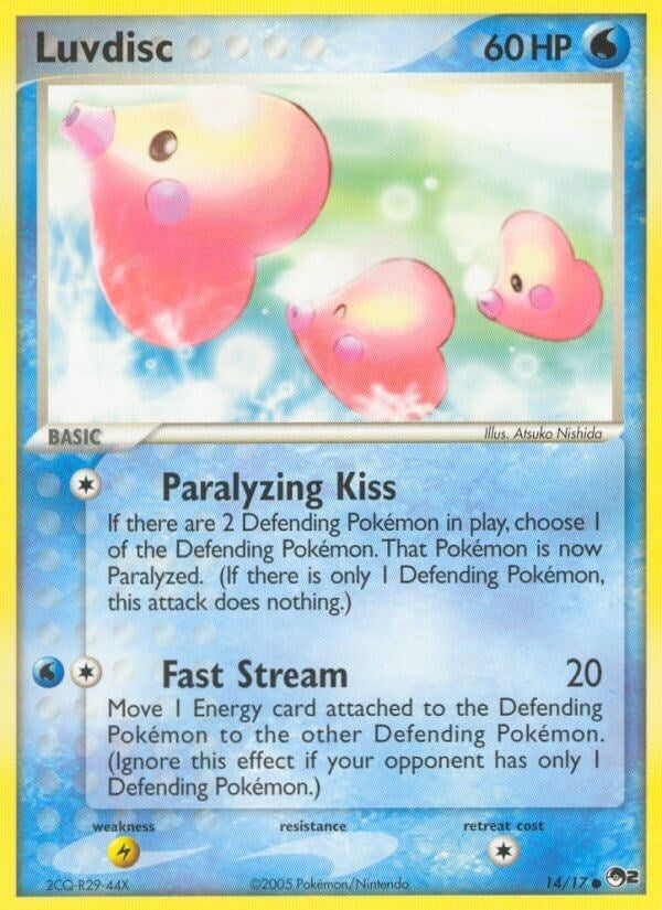 Image for Luvdisc (014/017) - Pokemon