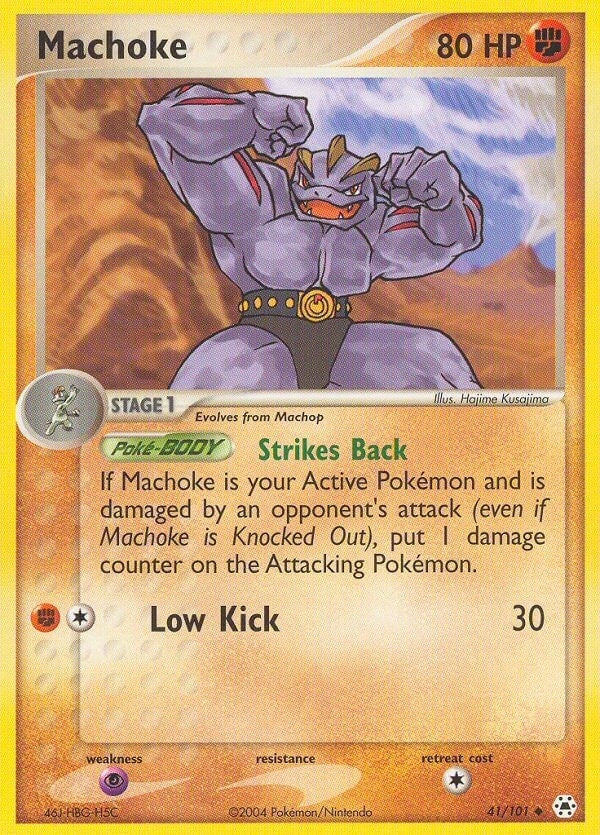 Image for Machoke (41/101) - Pokemon