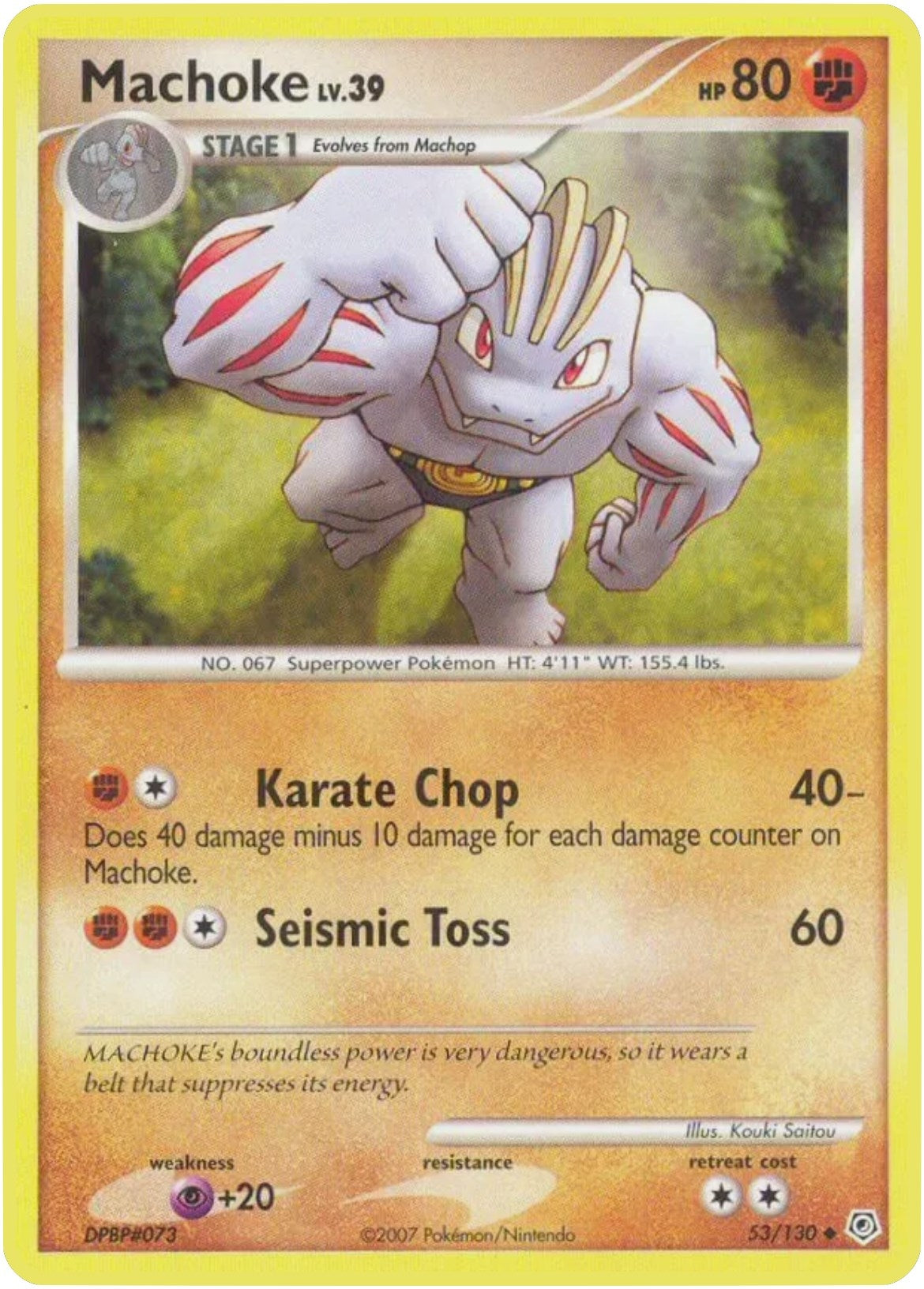 Image for Machoke (53/130) - Pokemon