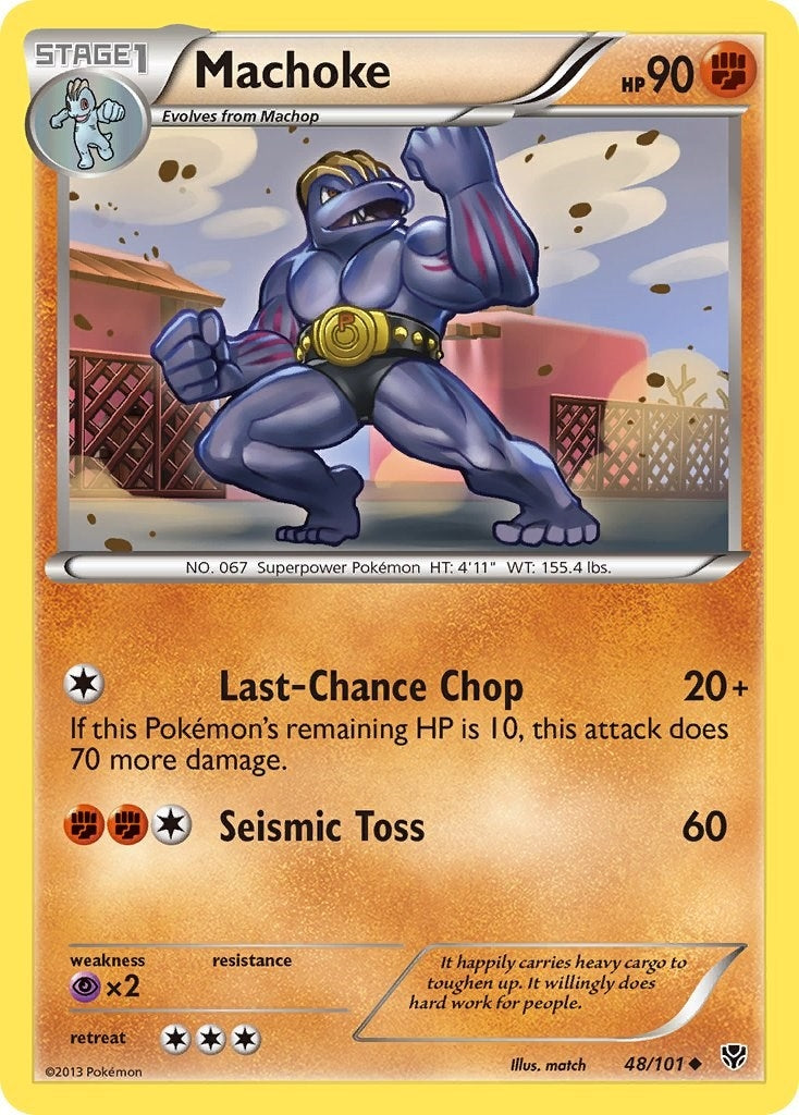 Image for Machoke (48/101) - Pokemon