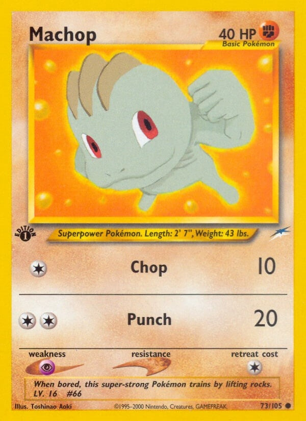 Image for Machop (073/105) - Pokemon