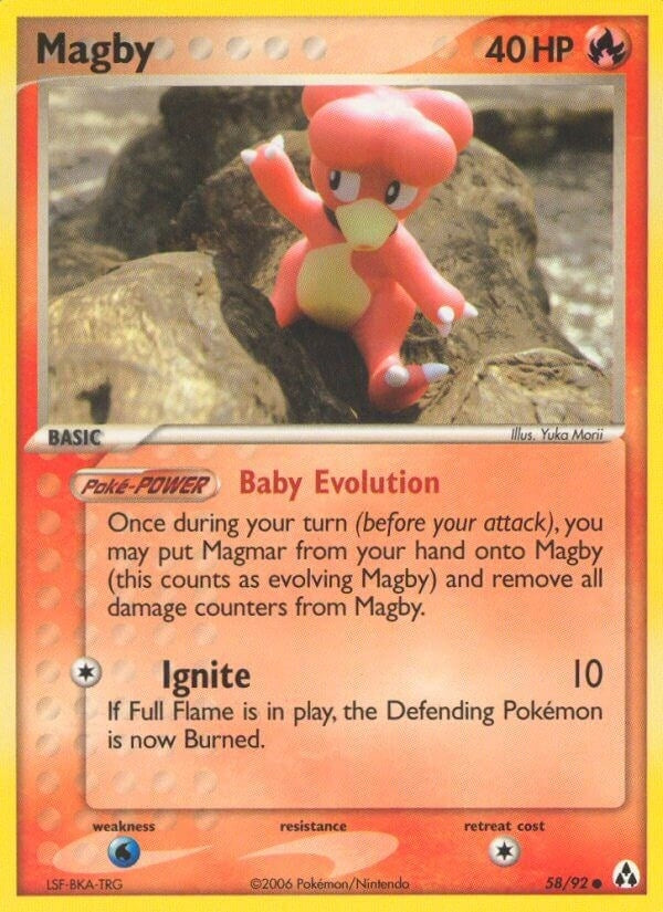 Image for Magby (58/92) - Pokemon