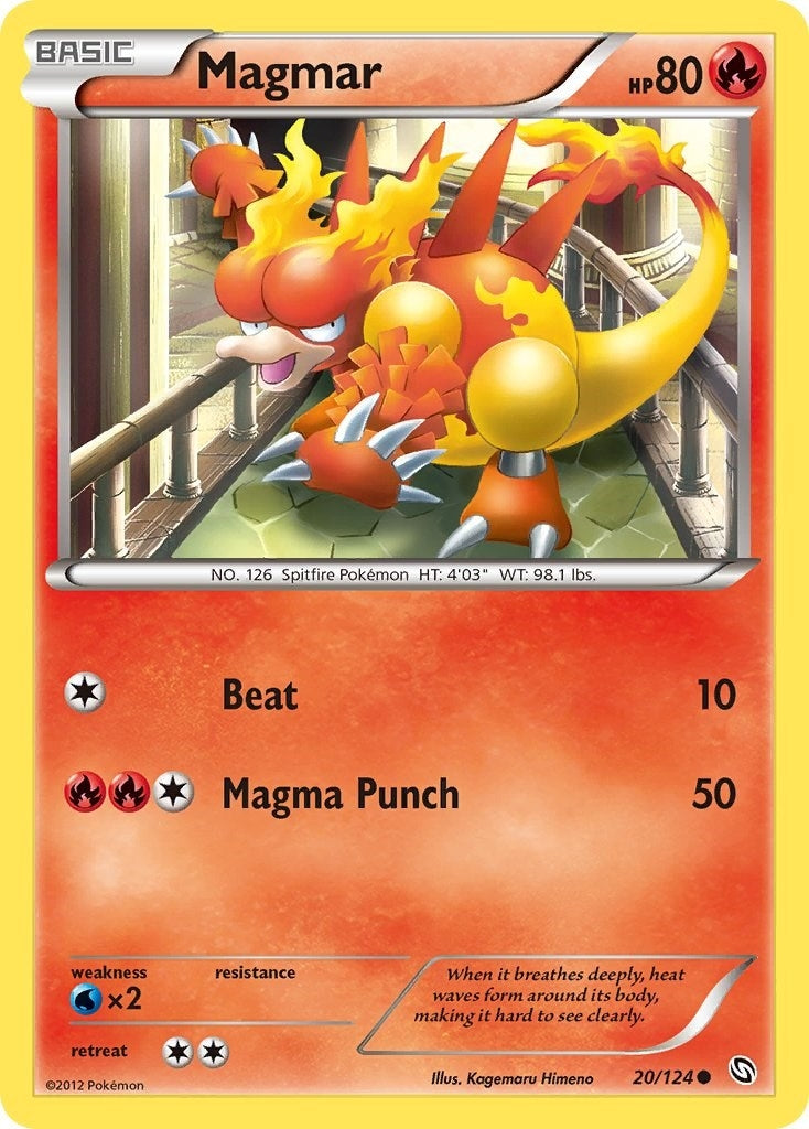 Image for Magmar (20/124) - Pokemon