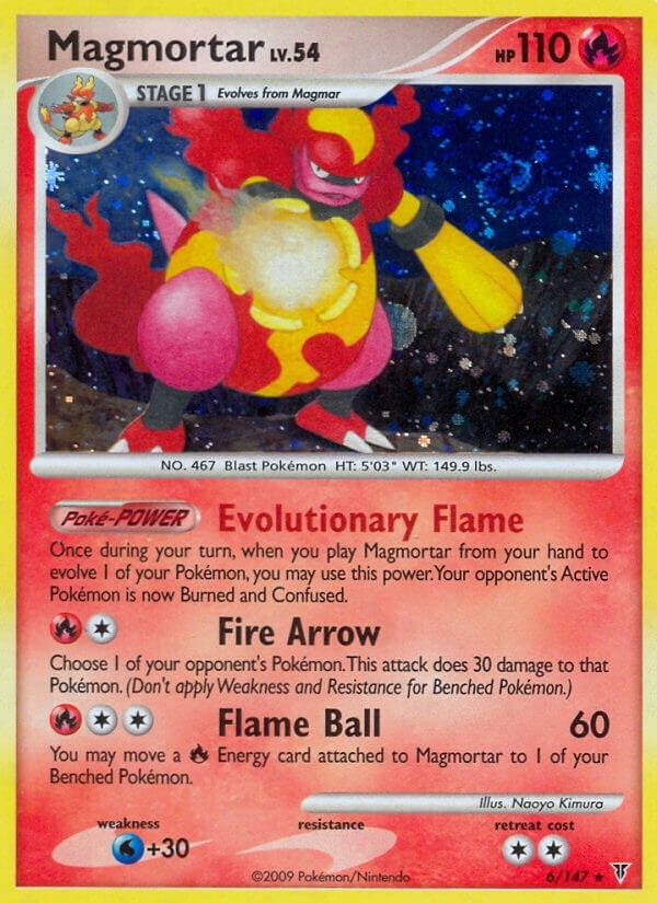 Image for Magmortar (6) - Pokemon