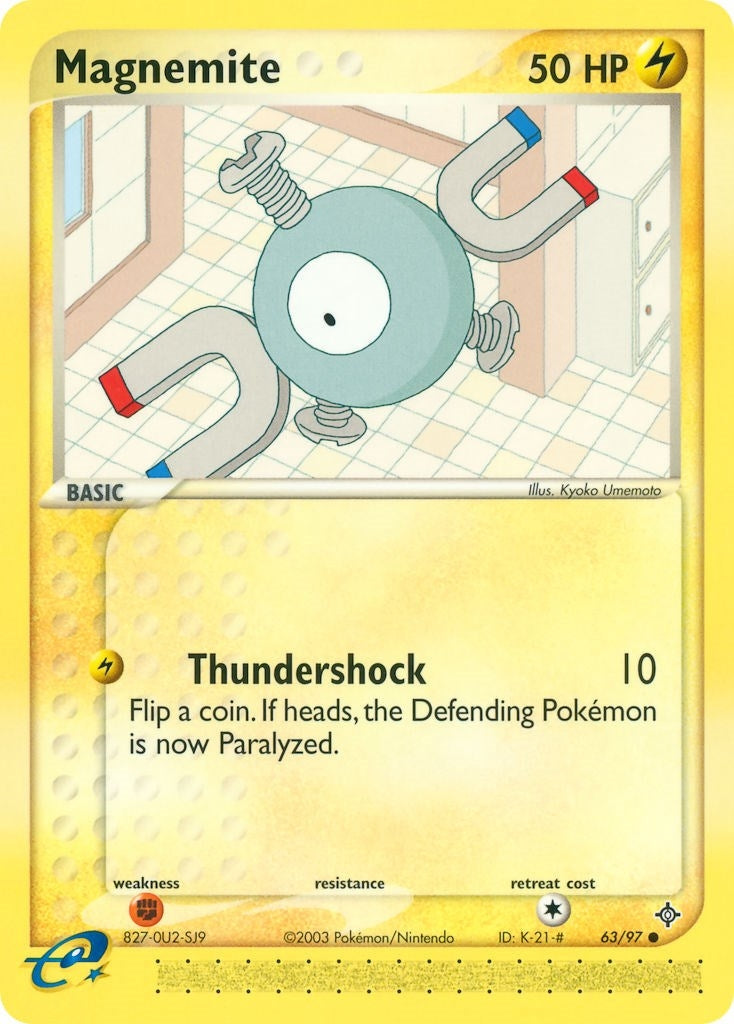 Image for Magnemite (63/97) - Pokemon