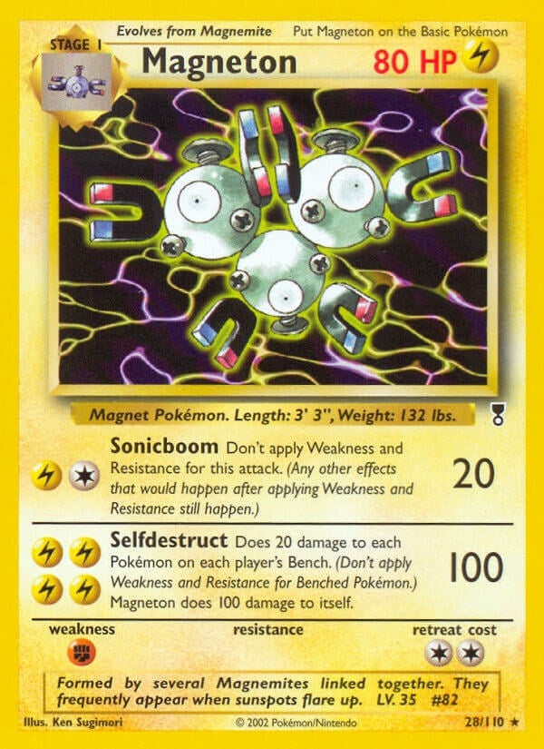 Image for Magneton (028/110) - Pokemon
