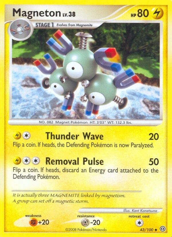 Image for Magneton (43) (43/100) - Pokemon