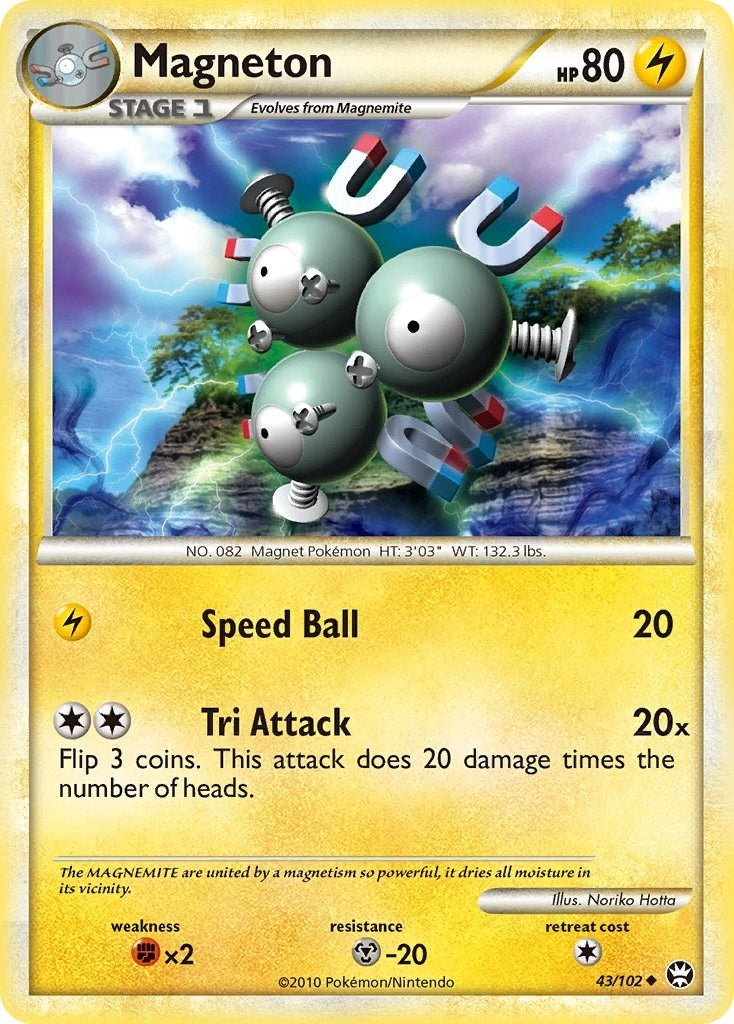 Image for Magneton (43/102) - Pokemon