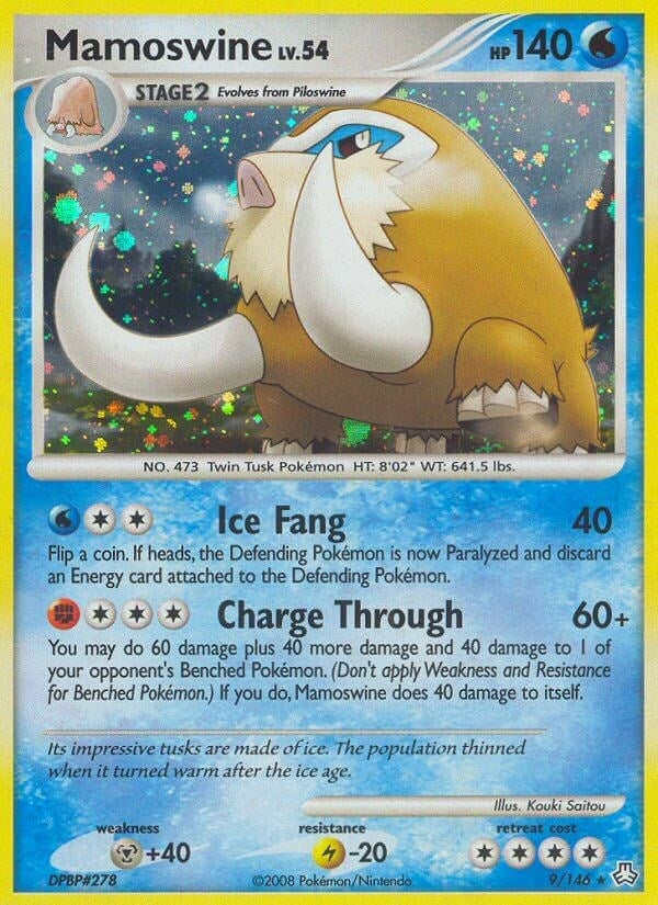 Image for Mamoswine (9/146) - Pokemon