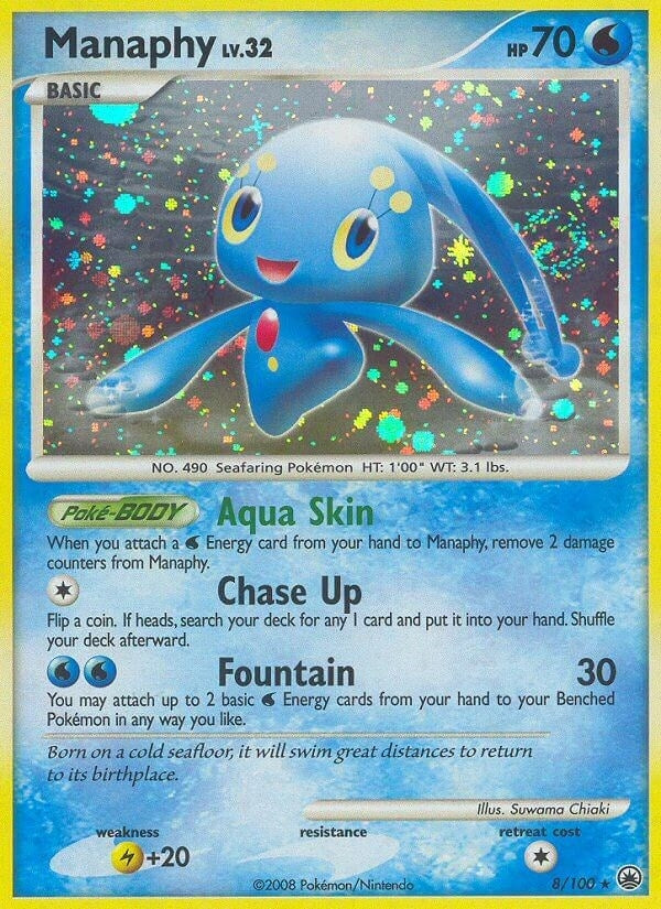 Image for Manaphy (8/100) - Pokemon