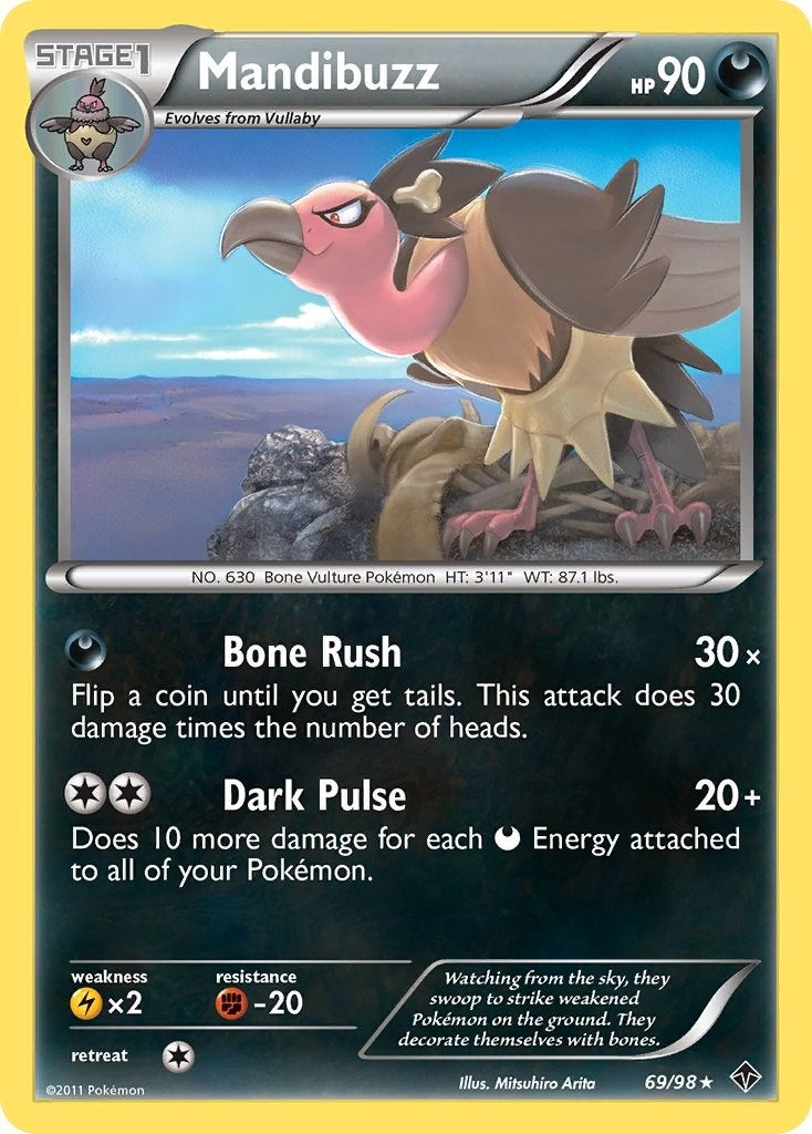 Image for Mandibuzz (69/98) - Pokemon