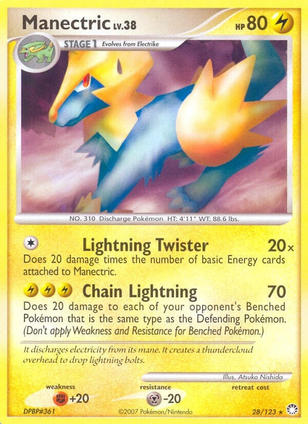 Image for Manectric (28/123) - Pokemon